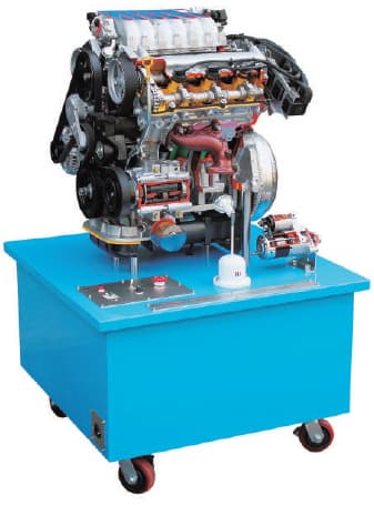V6 Gasoline Engine Training Equipment_DOHC